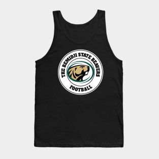 the classic bemidji football round white background Tank Top